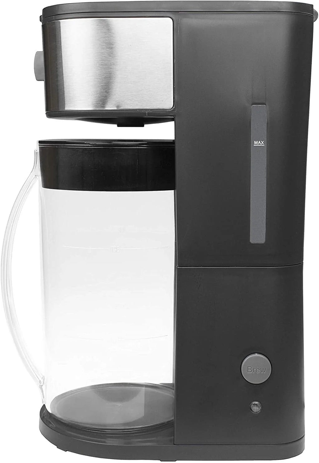 Iced Tea and Coffee Maker with 64 Ounce Pitcher, Black S280651