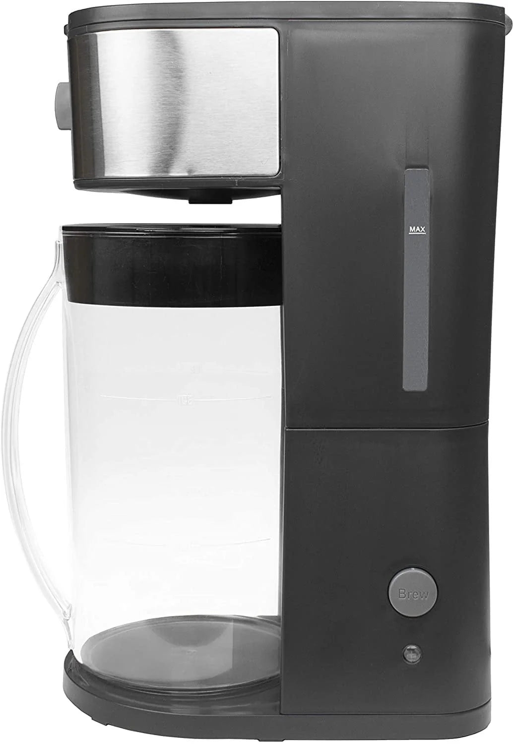 Iced Tea and Coffee Maker with 64 Ounce Pitcher, Black S280651
