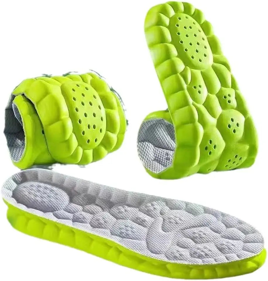 2 Pairs Shock Absorbent Kids Sports Shoe Insoles Q52493