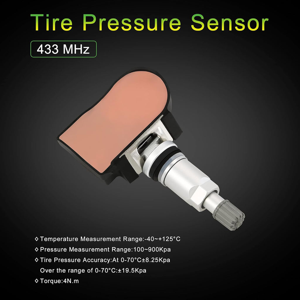 Tire Pressure Sensor 433MHz TPMS Replacement 4PCS N77542