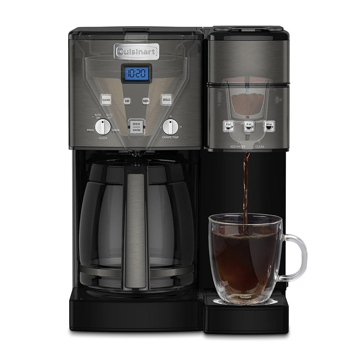 12 Cup Coffeemaker and Single-Serve Brewer H8833