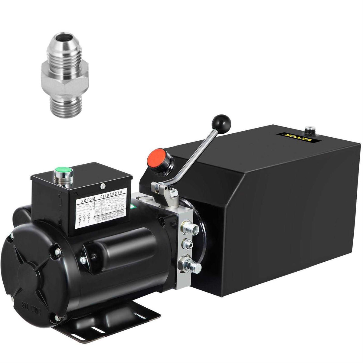 14 Quart Hydraulic Power Unit 2950 Psi 220V 60Hz 1 Ph P7196