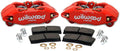 Red Front Brake Kit with Caliper & Pad P1175