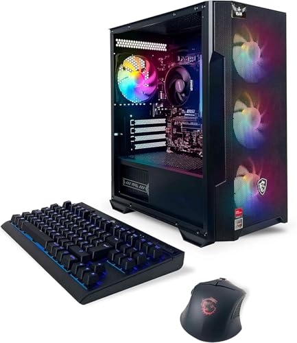 AMD Ryzen 5 5600G 16GB 512GB SSD Desktop Gaming Computer A9921
