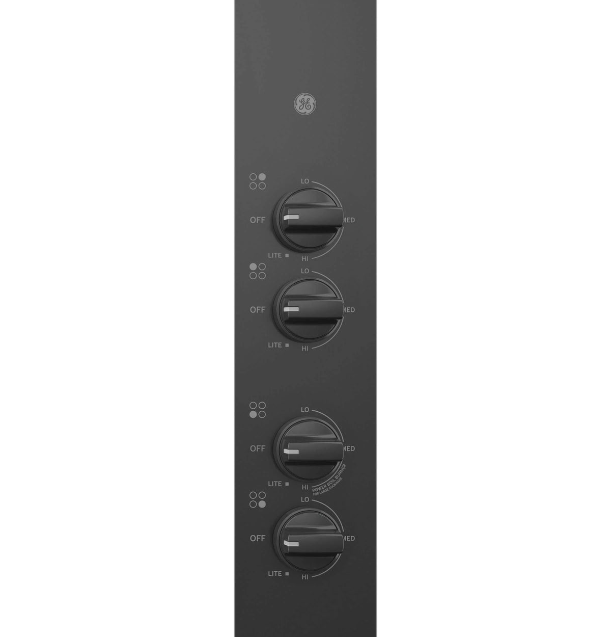 Black 4 Burner Gas Cooktop R277