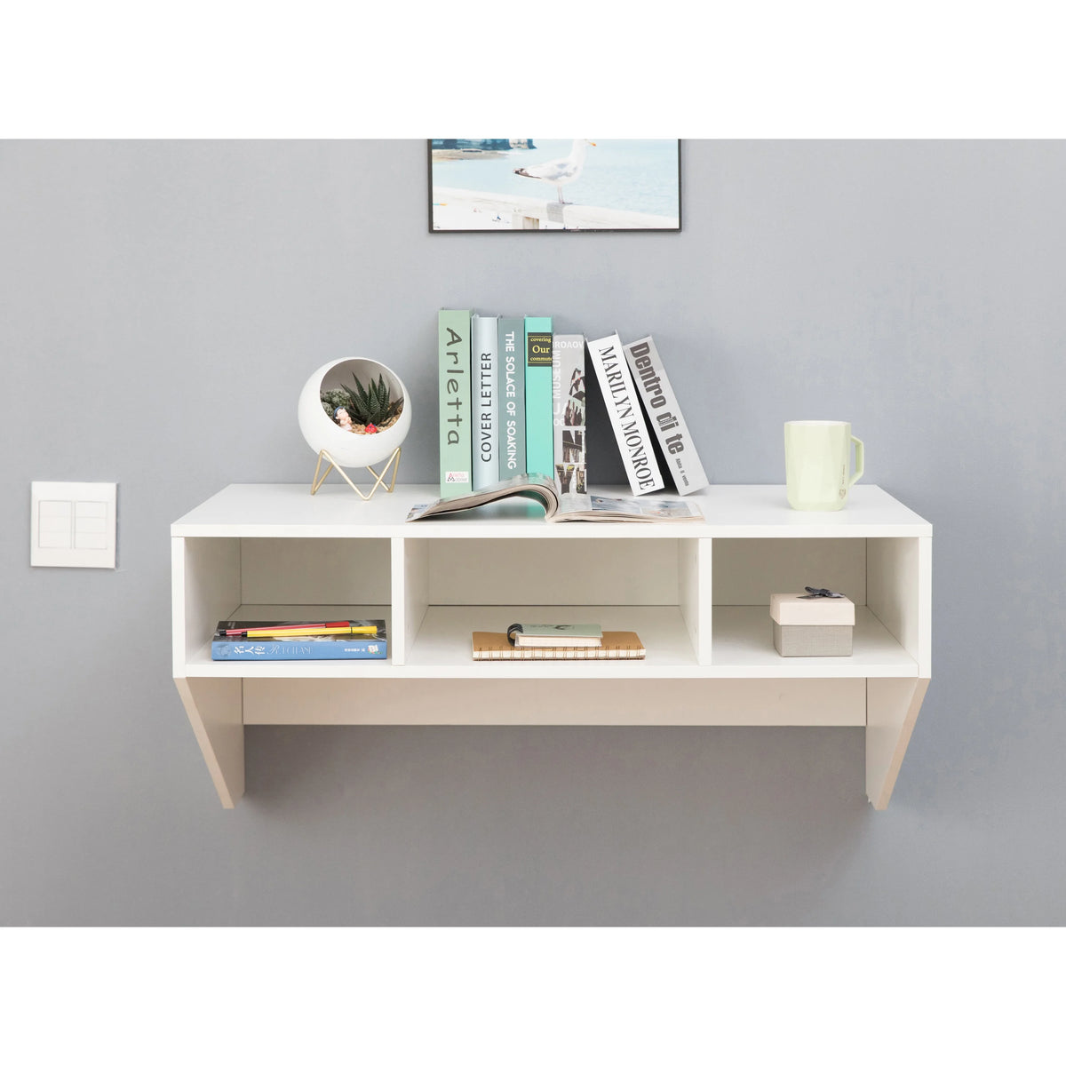 Wall Mounted Home Office Furniture Set B667