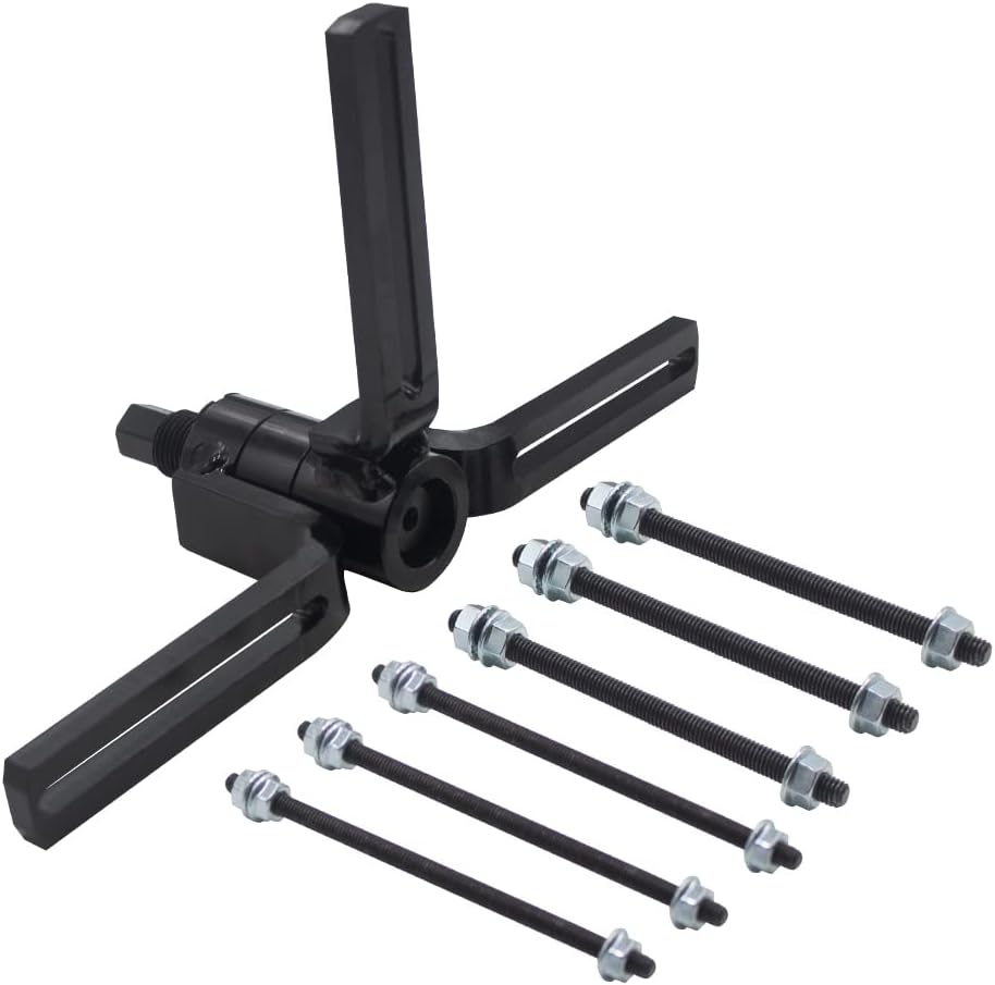 Motorcycle Crankcase Splitter with 360 Degree Rotational Arms D238524