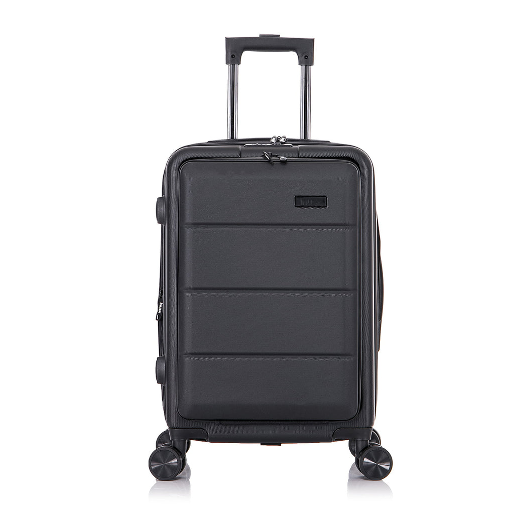 Black 20" Hardside Lightweight Luggage with Spinner Wheels N9286