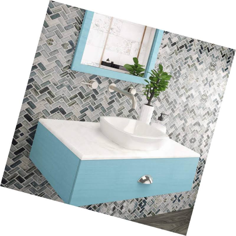Semi-Recessed Vessel White M7169