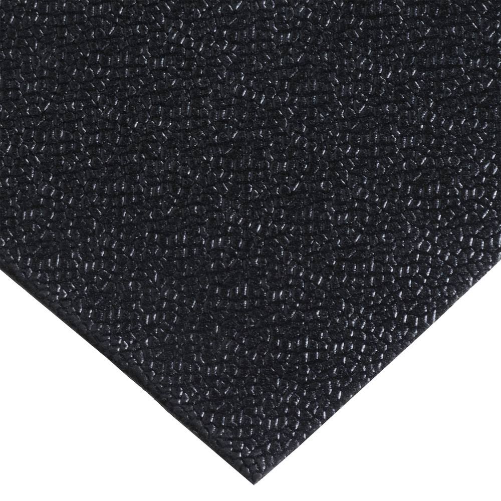 Black Vinyl Carpet Protection Runner Mat, 60 ft Roll N8480