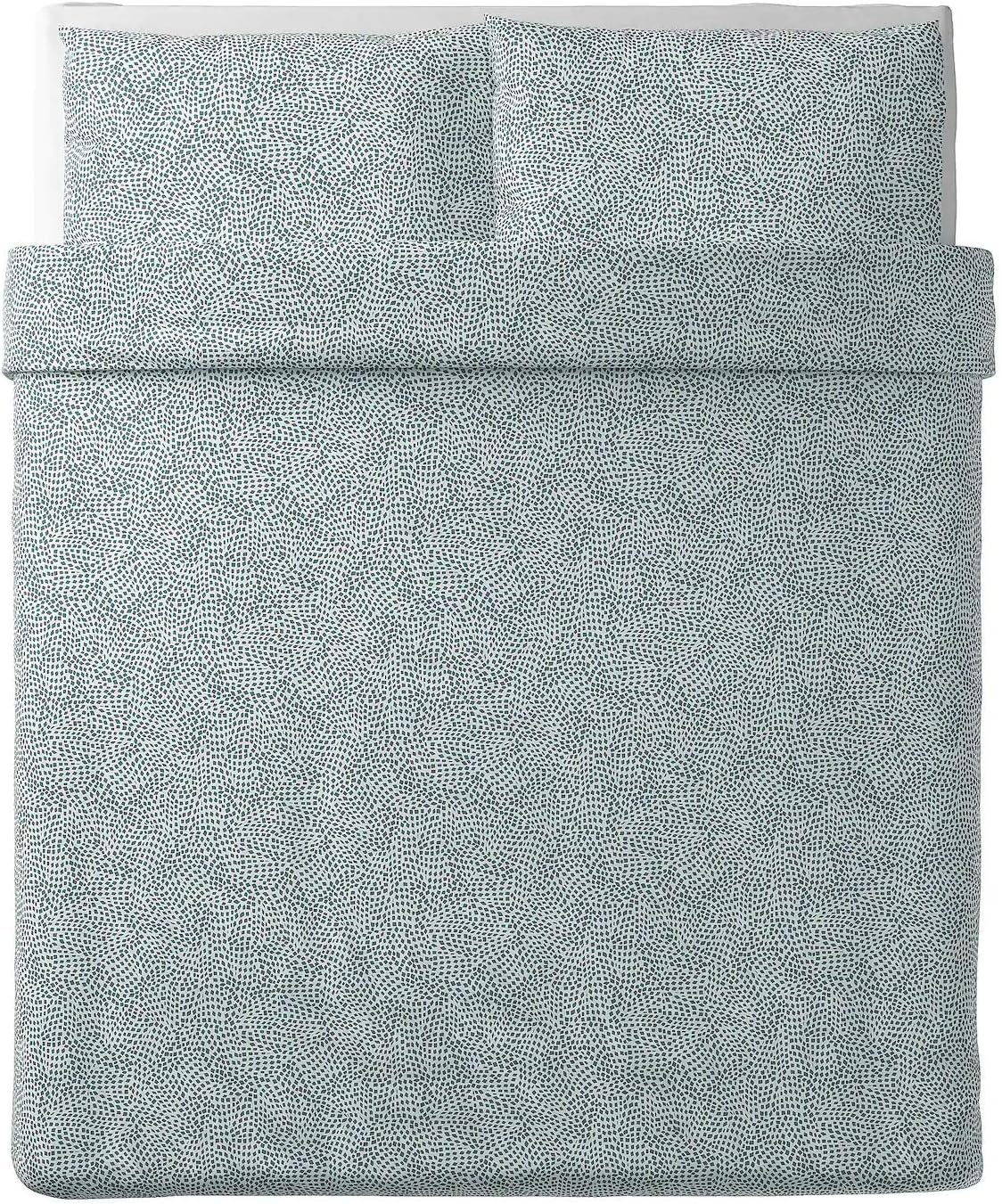 White/Blue Full/Queen Duvet Cover and Pillowcase(s) Z10255