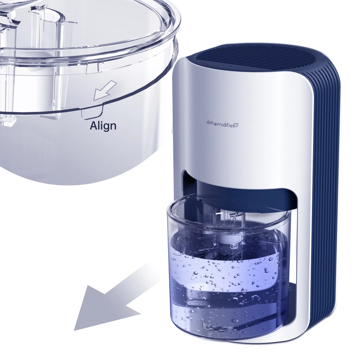 1200ML Portable Quiet Dehumidifier P780012