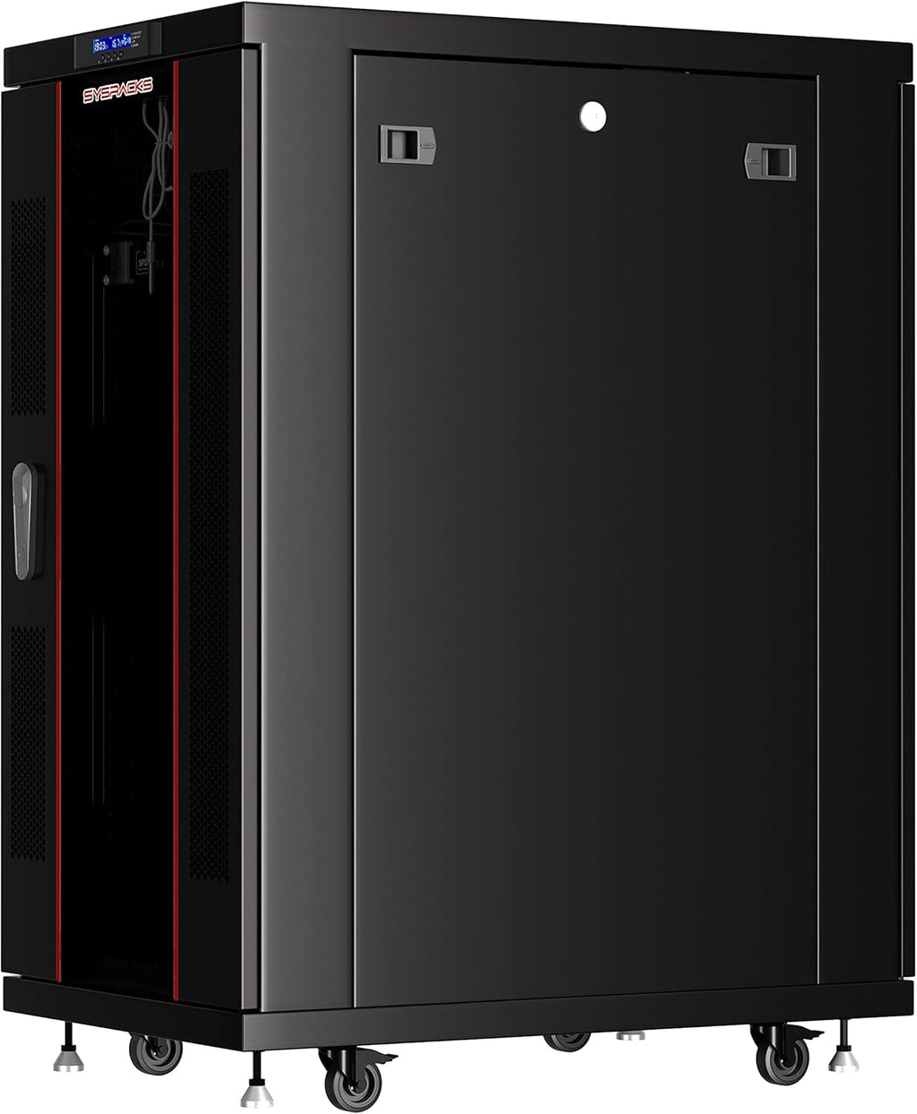18U 32 Inch Deep Server Rack Cabinet on Casters U388851