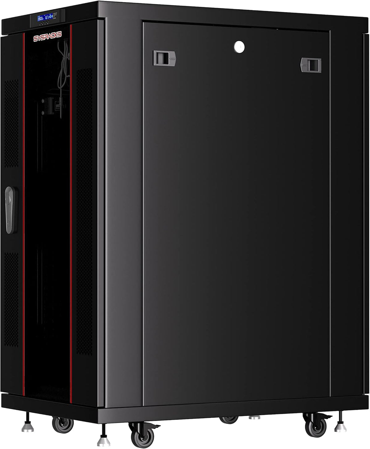 18U 32 Inch Deep Server Rack Cabinet on Casters U388851