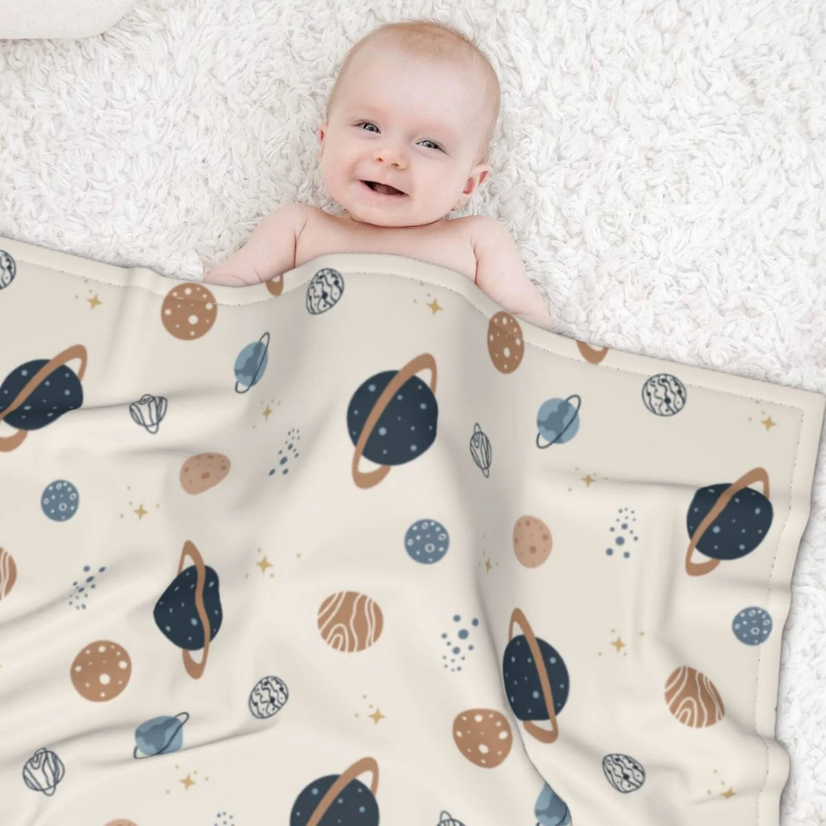 Soft Polyester 40 x 30 Inch Baby Blanket L576129