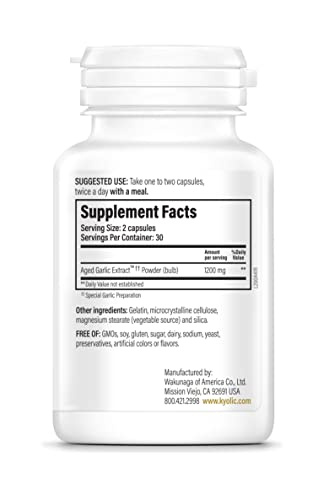 120 Capsules Aged Garlic Extract R757