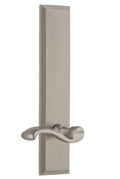Satin Nickel Tall Plate Dummy Lever E610454