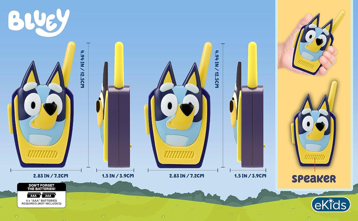 Bluey Toy Walkie Talkies M8682