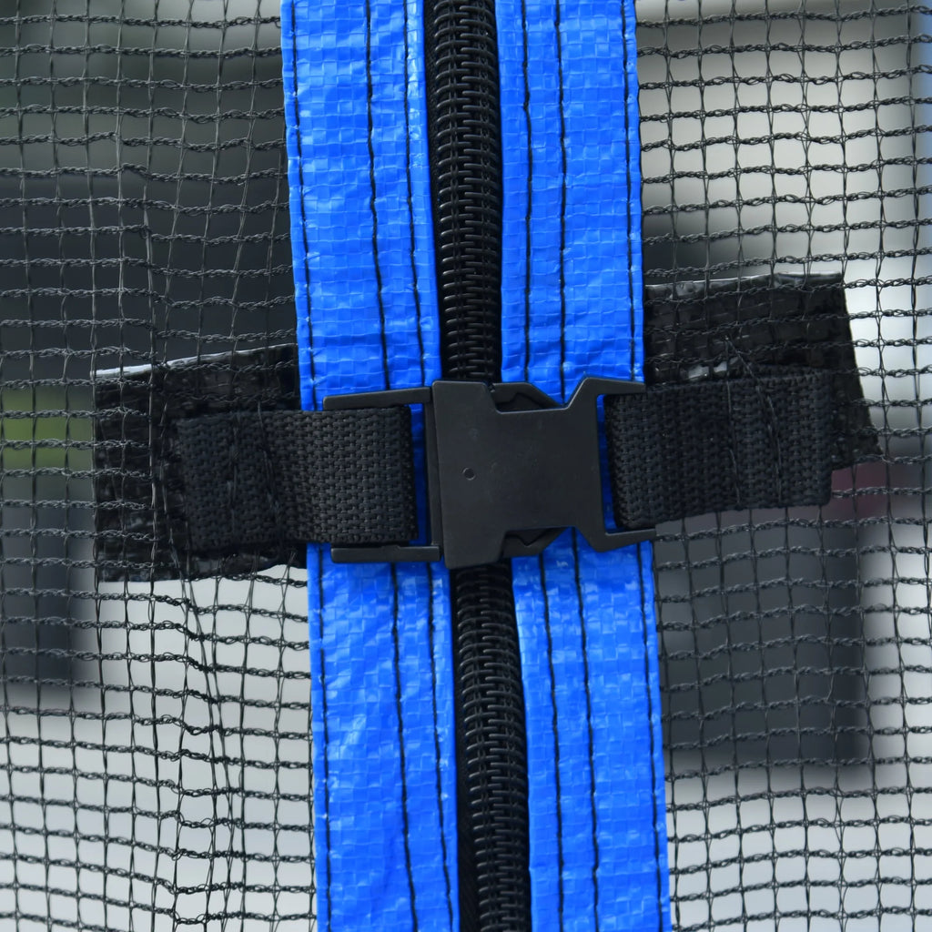 14FT Trampoline with Basketball Hoop, Ladder and Safety Enclosure Net U59931
