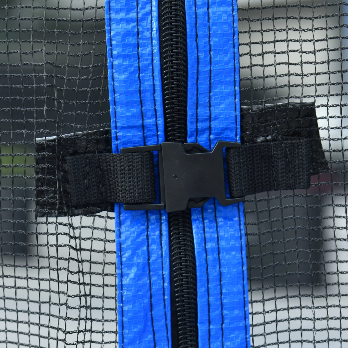 14FT Trampoline with Basketball Hoop, Ladder and Safety Enclosure Net U59931