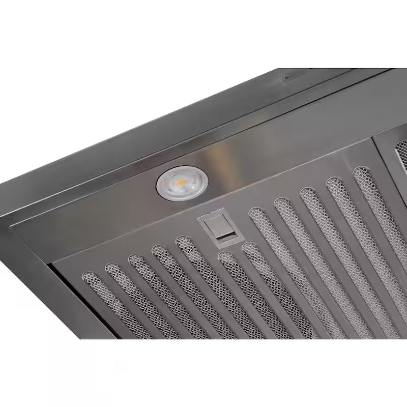 30 in. 340 CFM Convertible Under Cabinet Range Hood in Stainless Steel X632