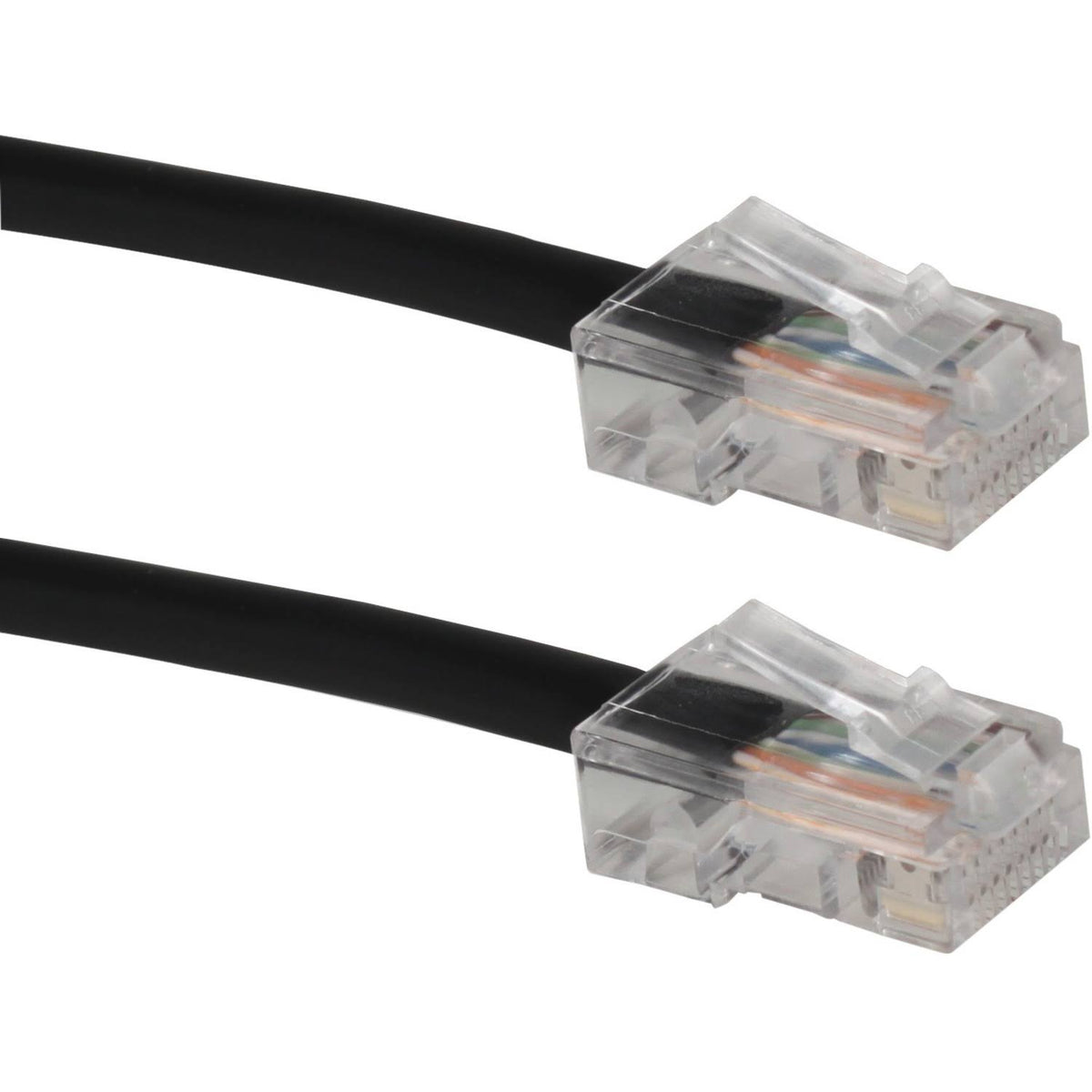 200ft Cat6 Gigabit Solid Black Patch Cord C6494