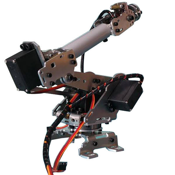 6DOF Aluminum Robot Arm Kit with 6 Pcs Servo H793