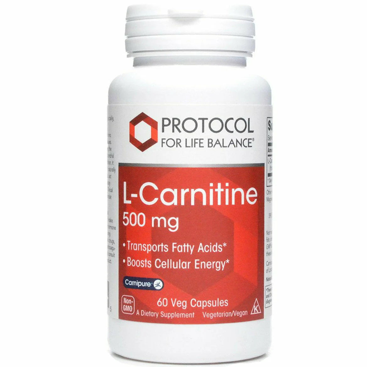 L-Carnitine 500 mg 60 caps F91353