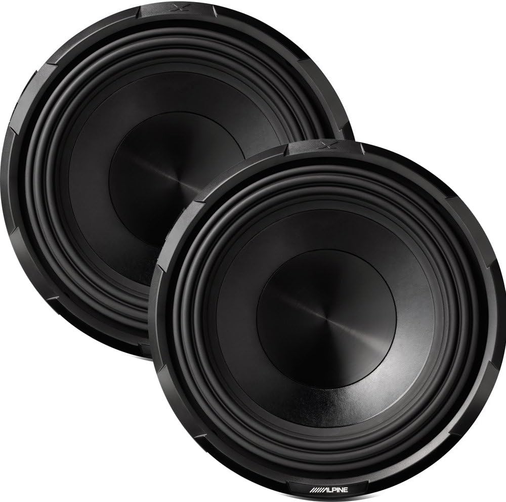 12-Inch Dual 4 Ohm Subwoofer Bundle M117
