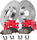 Rear Performance Brake Calipers with Ceramic Pads and Rotors T263