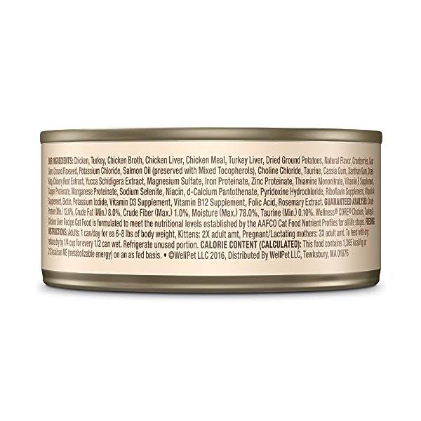 Grain-Free Pate Canned Cat Food, Chicken, Turkey & Chicken Liver, 5.5 oz Case of 24 O408