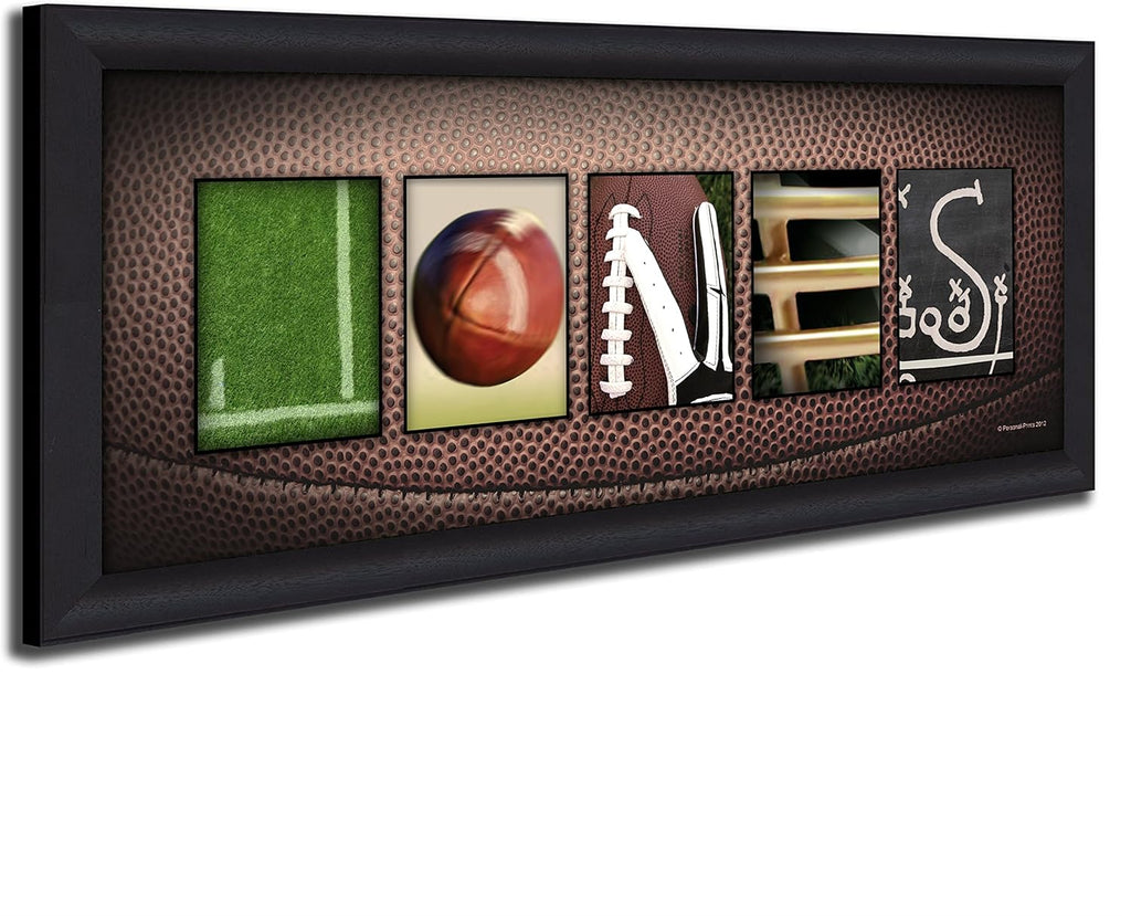 Football Name Art Decor Print X4487