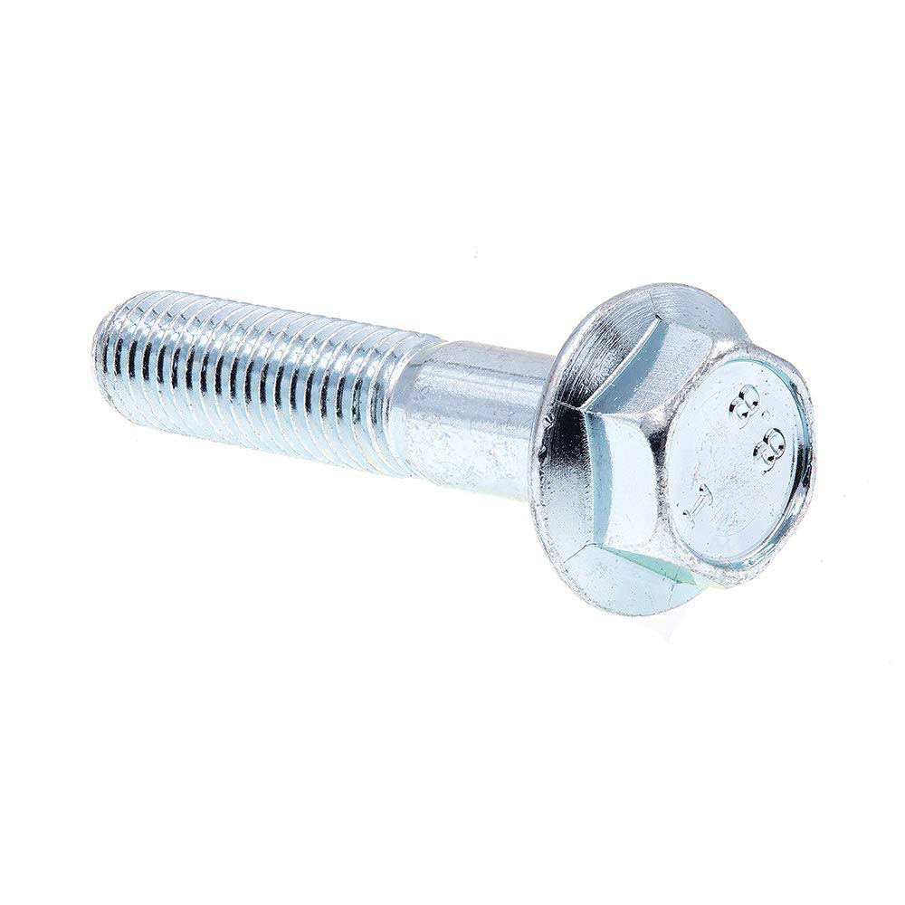 M10-1.50 x 50mm Zinc Plated Steel Flange Bolts 25-Pack C861