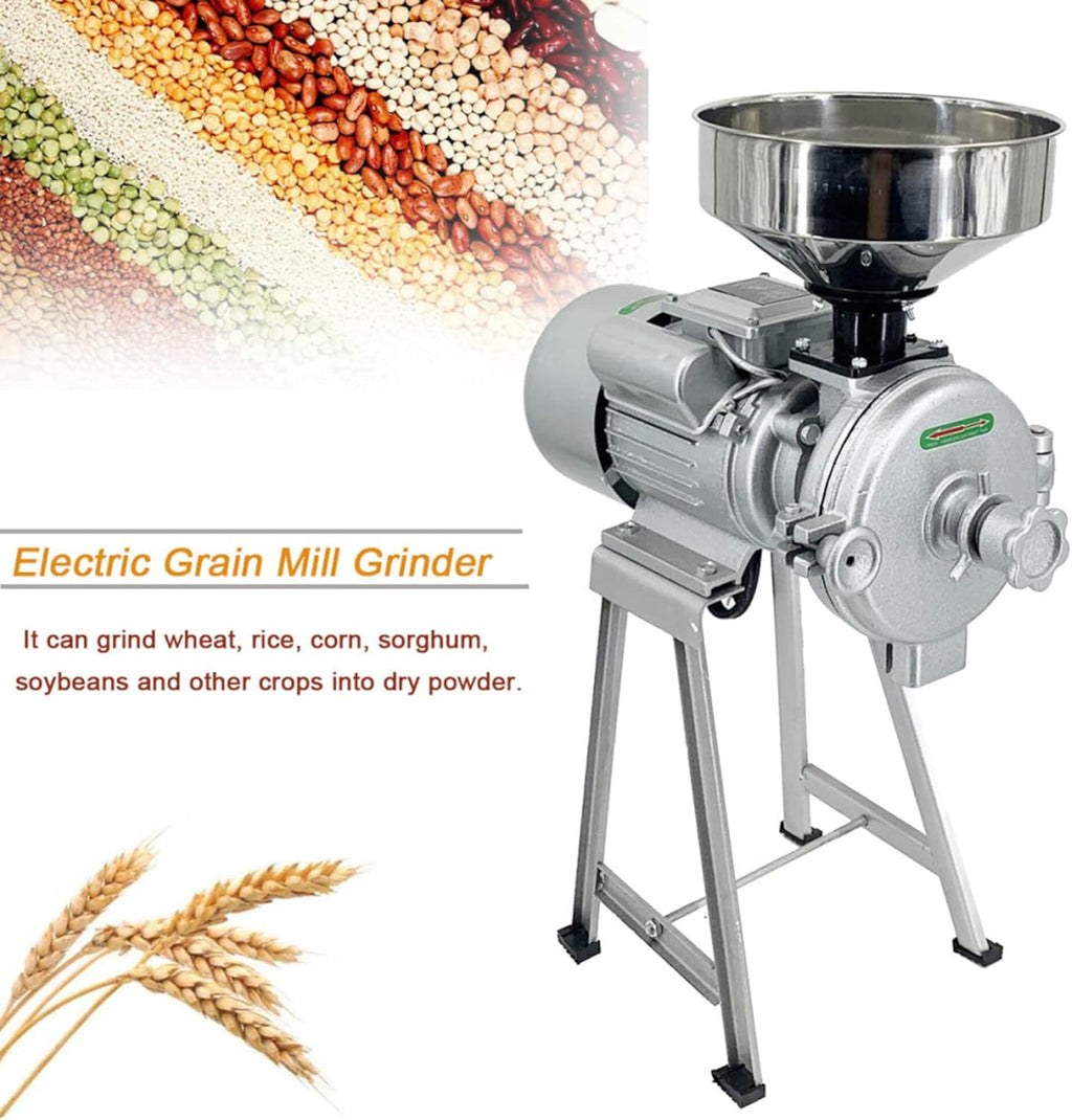220V Commercial Grain Mill Grinder J173