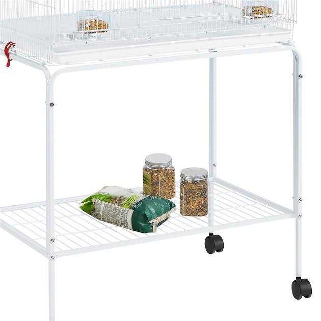 Rolling Wood Bird Cage A659329