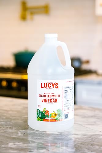 Natural Distilled White Vinegar, 1 Gallon (128 oz) - 5% Acidity U107299
