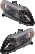 Headlight Assembly Pair for Honda Civic 2012 Hybrid L14838