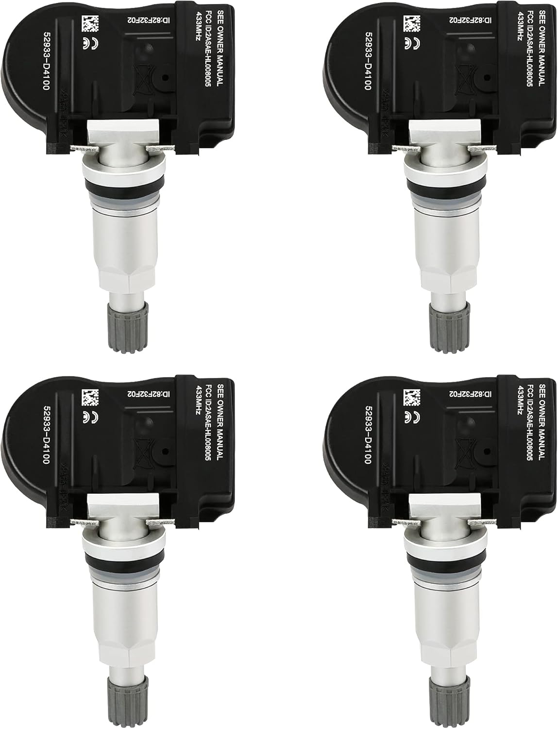 Tire Pressure Sensor 433MHz TPMS Replacement 4PCS N77542