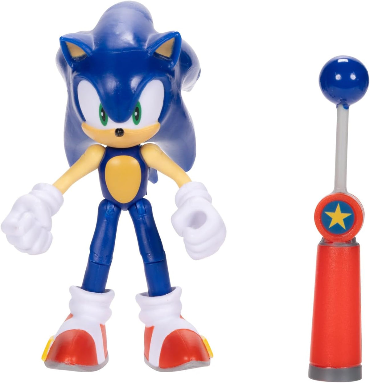 4-inch Sonic Action Figure with Blue Checkpoint Accessory I2773
