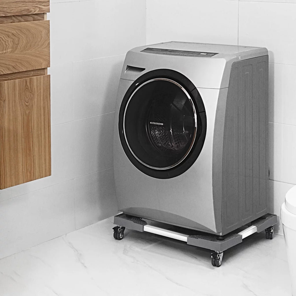 Adjustable Washing Machine and Dryer Stand with 4 Lifting Feet W602907