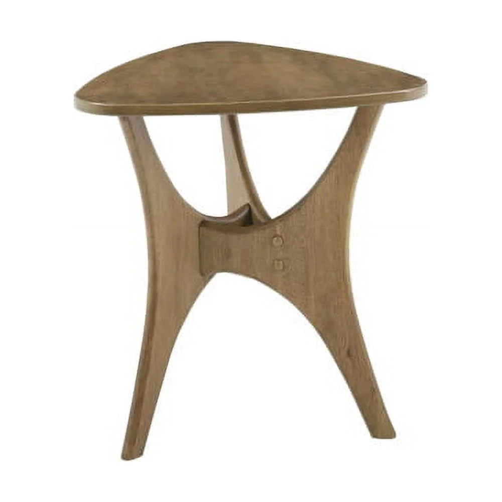 Light Brown Wood Side Table N55181