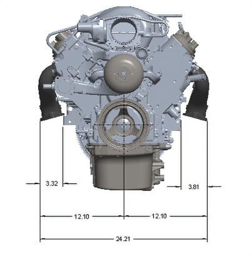 Center Dump Natural Exhaust Manifolds W54591