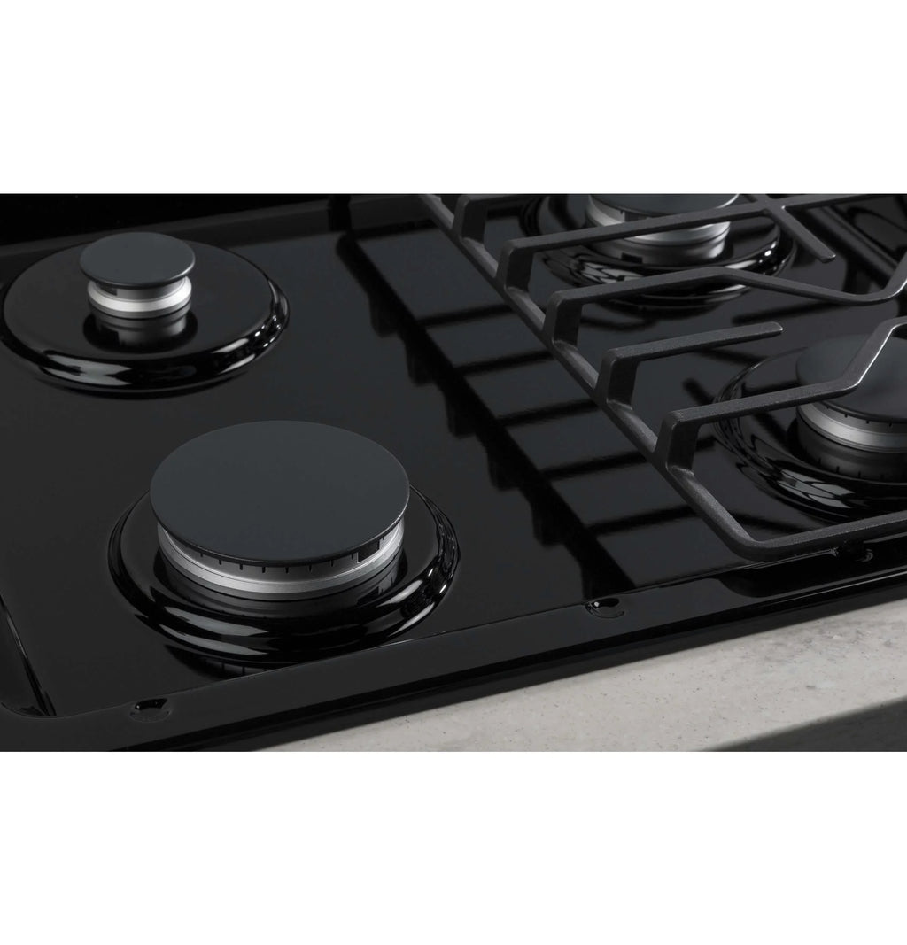 Black 4 Burner Gas Cooktop R277