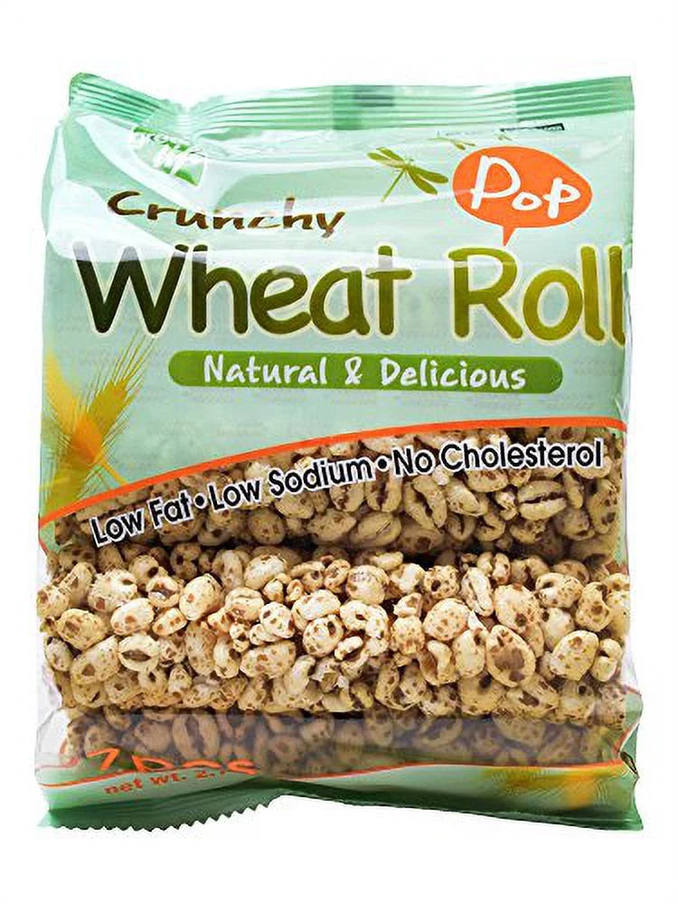 Crunchy Wheat Roll Snack 2.7 oz 12 Packs B638530