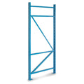 Blue Pallet Rack Upright Frame F2446