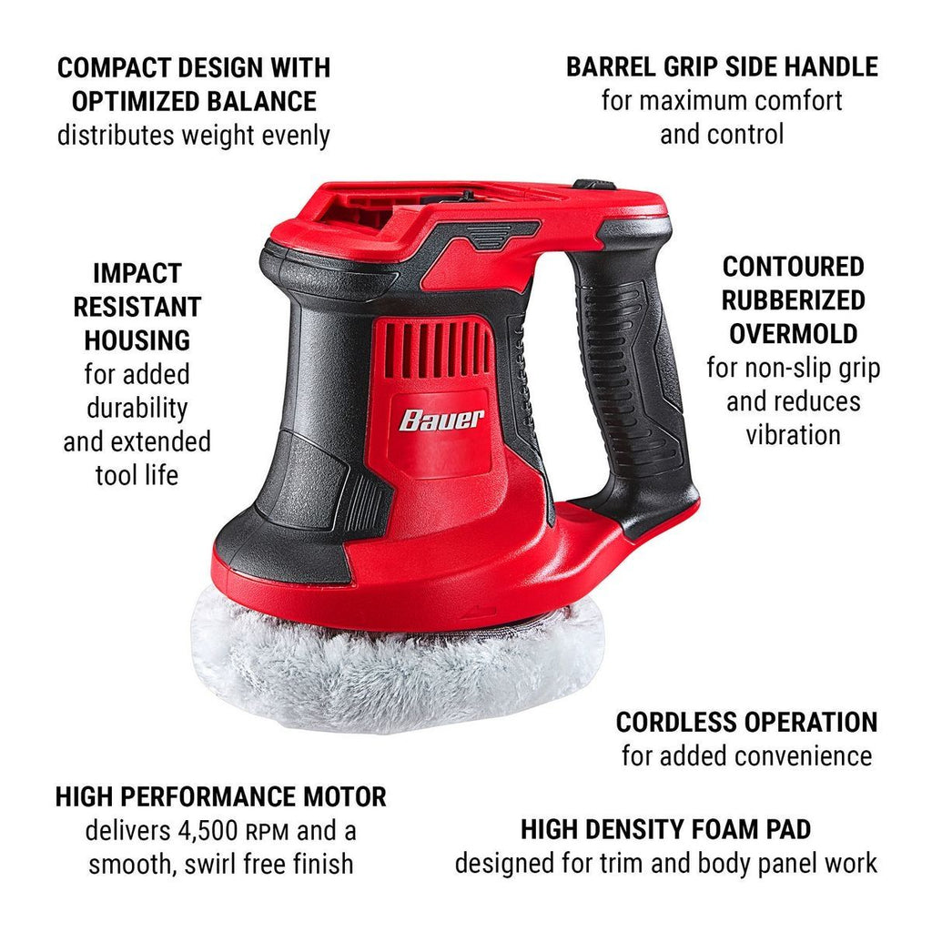 20V Cordless 6 in. Compact Orbital Polisher R863