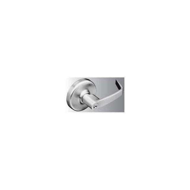 Bright Nickel Plated Clear Coated Cylindrical Lock Q2145
