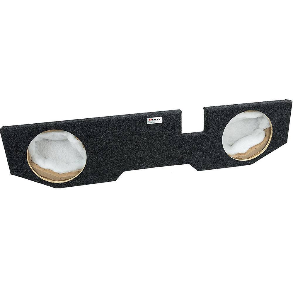 Dual Upfire Enclosure for Dodge Ram Quad Cab 2002 u0026 Up (12 inch) L90273