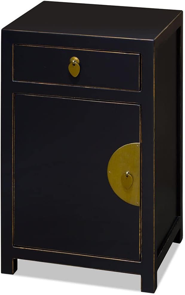 Chinese Elmwood Night Stand Cabinet G357