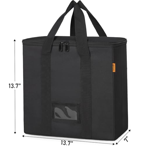 Vinyl Record Storage Box with Lids and Handle for 12 inch LP V163965